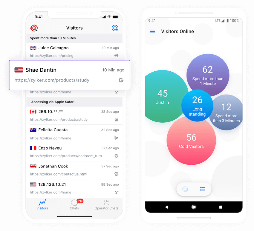 live-chat-on-mobile
